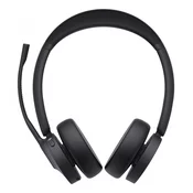 Yealink WH64 Dual Teams Slušalke z mikrofonom Brezžična Naglavni trak Pisarna/klicni center USB Tip-C Bluetooth Črna