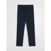 Sinsay - Straight leg pantalone sa dodatkom lana - mornarsko
