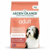 Arden Grange Dog Adult s svežim lososom in rižem 6kg