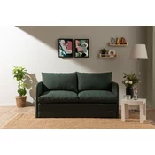Atelier del Sofa Dvosed na razvlacenje Saga XL, 148 x 70 x 66 cm, Zeleni