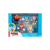POZZI Jakks Pacific Ltd Pack 5 figuric Sonic 6cm, (20839024)