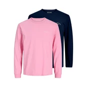 Jack & Jones Junior Majica JJCollege marine/roza
