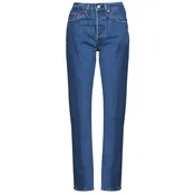 Levis 501 CROP Modra