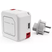ALLOCACOC Powerbank 5000 mAh -   5000 mAh, Bela