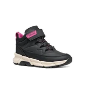 Geox Gležnjarji J Flexyper Plus Girl B Abx J66NGD 0MEFU C0922 M Črna