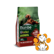 Monge Bwild Grain Free Adult All Breeds Lamb Peas & Potato 2.5kg, Hrana za Pse