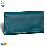 Princ Leather Ženski novcanik Trapez, Petrolej