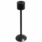 Meva Samosugača, samostojna na stebru, za notranjo uporabo, črna, premer 15 cm, višina 86 cm