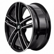 Aluminijski naplatak RC Design RC27 7x17 5/114 ET38 W4 Crno Polirana/Schwarz Glanz Voll-Poliert - EAN kod 4250145411667