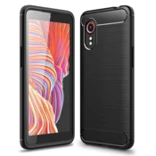 Silikonski ovitek za Samsung Galaxy Xcover 7 Pro - mat carbon črn
