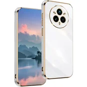 GS Ovitek za Realme 14 Pro 5G Glamour CamShield, bel