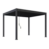 Rojaplast Bioklimatska pergola INTRO NEO 3,6x3 m, aluminij in jeklo – prostostoječa - Z MONTAŽO