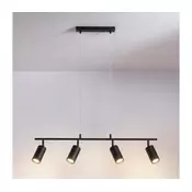 Brilagi - Luster na sajli SELE 4xGU10/30W/230V crna