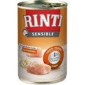 Varčno pakiranje Rinti Sensible 24x400 g - Piščanec and riž