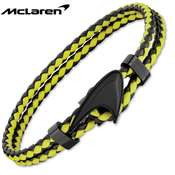 McLaren/AFILIET/moška zapestnica/Yellow - Black