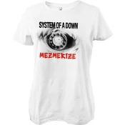 System of a Down Mezmerize Clock White S Ženske Majica