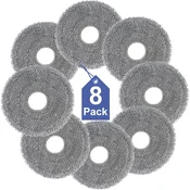 INF Zamenljive mikrofiber krpe za mop, kompatibilne s Roborock Saros 10R, (5000291207)