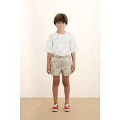Otroška bombažna kratka majica Tinycottons TINY & TINY KNITTED TEE