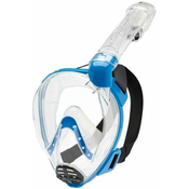 Cressi Baron Full Face Mask Clear/Blue M/L