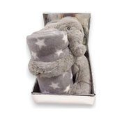 Bbo b230142 set igračka + ćebence – elephant grey ( B230142-1 )