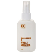 Brazil Keratin Macadamia & Wheat Germ Oil olje za lase in telo (Regenerating Oil for Hair and Body) 100 ml