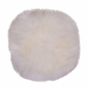 Bela ovčja koža Hiša Nordic Circle, ? 35 cm