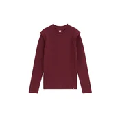 WE Fashion Majica burgund
