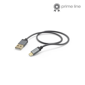 HAMA "Metal" kabel za punjenje, USB-A - Micro-USB, 1,5 m, metalni omotač, antracit