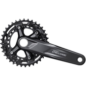 Shimano Ročice Deore FC-M5100 2x11 36x26z 170mm črne originalno pakiranje