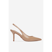 Čevlji s peto NINE WEST SX005-01 Bež