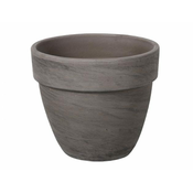 eoshop Cvetlični lonec LEVANTE BASALT keramika d30x25cm