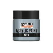 Akrilna barva mat - 50 ml - podeželsko modra