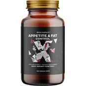 BrainMax Appetite & Fat Control, 120 rastlinskih kapsul
