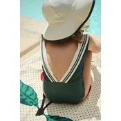 Konges Slojd Enodelne otroške kopalke SAILOR SWIMSUIT GRS