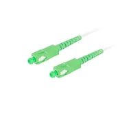 Lanberg CABO DE FIBRA ÓPTICA LANBERG PARA SC APC SC APC SIMPLEX 3MM 15M RESISTENTE