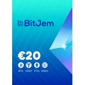 BitJem Crypto Gift Card 20 EUR Key GLOBAL