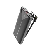 WOOX powerbank MX0131, 10.000 mAh, 22,5 W, črna