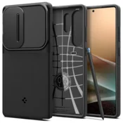 Spigen Ovitek Optic Armor za Samsung Galaxy S25 Ultra - črn
