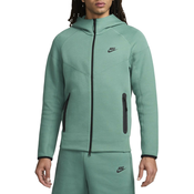 Nike Jopica Razpenjana S Kapuco Tech Fleece Moški Oblačila Puloverji FB7921-361 Zelena