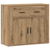 Vidaxl Komoda artisian hrast 80x33x70 cm inženirski les