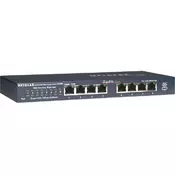 NETGEAR GS108 8-PORTNO GIGABIT ETHERNET STIKALO 10/100/1000 MBPS