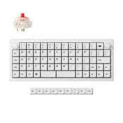 Keychron Keychron Q15 Max QMK Brezžična mehanska tipkovnica/bela/Gateron Jupiter Red/Q15M-P1, (22108695)