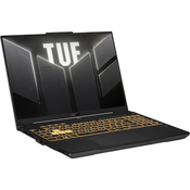 Prenosnik ASUS TUF Gaming FX607VU-RL091 / Core i7 13620H, 16GB, 1TB SSD, nVidia GeForce RTX 4050, 16 WUXGA 144Hz IPS, brez OS, sivi
