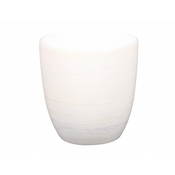 eoshop Pokrov za cvetlični lonec CODET BELA keramični mat d13x14cm