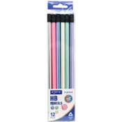 Olovka grafitna HQ Triangl HB YL231315 1/12 WY pastel 6c