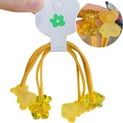 Gumičke za lase Beary - Rumena KP38324