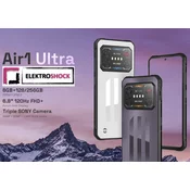 IIIF150 pametni telefon Air1 Ultra 8GB/128GB, Obsidian Black