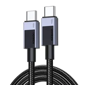 Ugreen UGREEN USB-C NA USB-C KABEL 100W 5A ZA TELEFONE, PRENOSNIKE, 0,5 M HITR