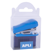 Plava mini klamerica APLI - S 2000 komada, Plave spajalice
