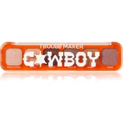 Trouble Maker Little Trouble paleta senčil za oči odtenek Cowboy 9 g